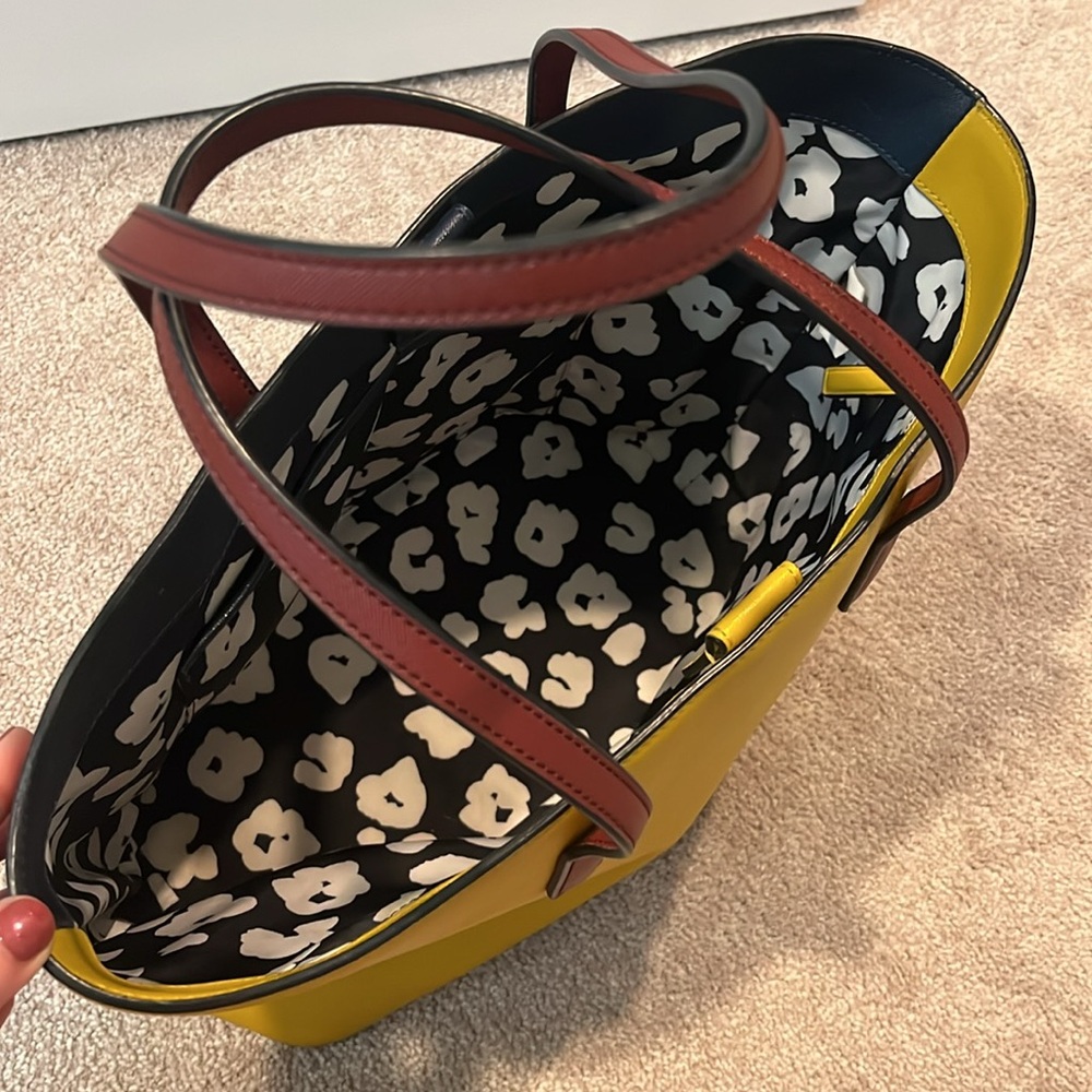 GUC Marc Jacobs Colorblock Tote Bag - Picture 3 of 9